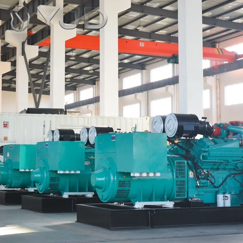 Industrial 3 Phases Electric Engine Generator 800 kw Diesel Generators Cmmins 1000kva Generator Silent
