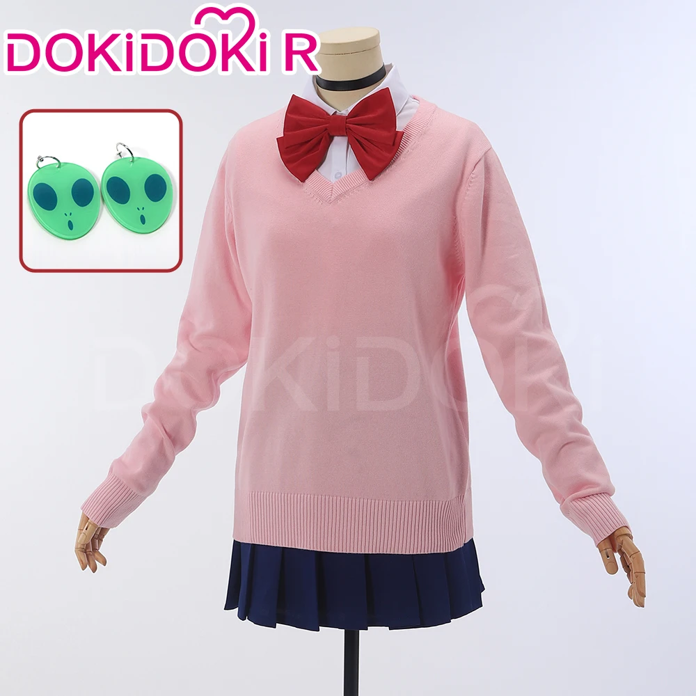 Momo Ayase Cosplay Costume Anime Dandadan Cosplay【S-2XL】DokiDoki-R Women Cute Pink Uniform JK Momo Ayase Cosplay Plus Size