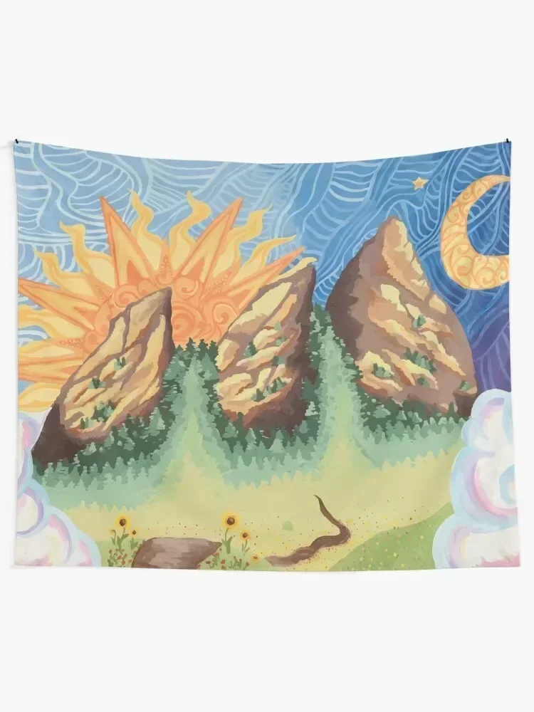 under the flatirons table Tapestry Bedroom Decor Aesthetic Room Decorations Room Decorations Aesthetics Tapestry