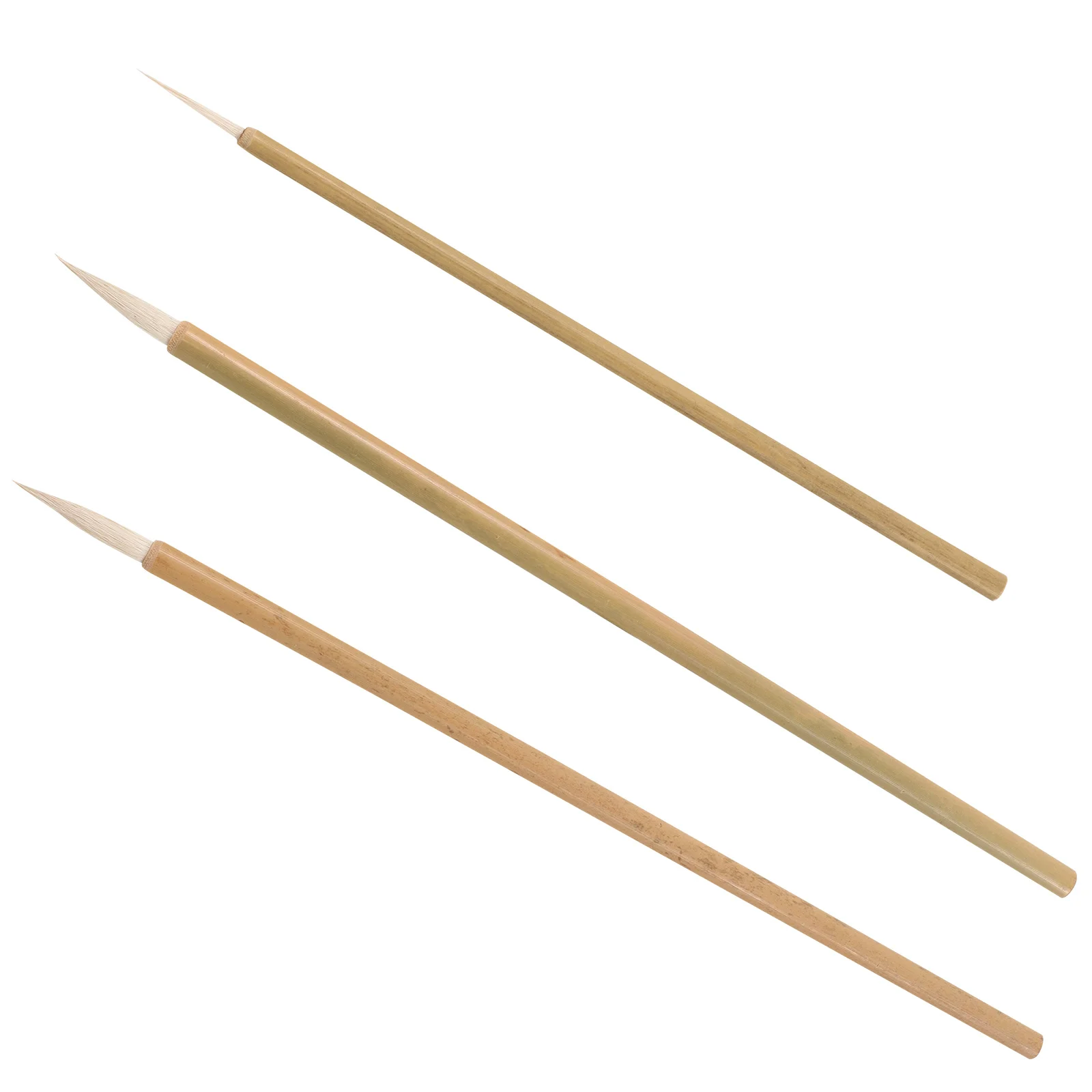 

3 Pcs Ceramic Painting Pen Fine Detail Brushes Craft Pottery Watercolor Human Body Artist