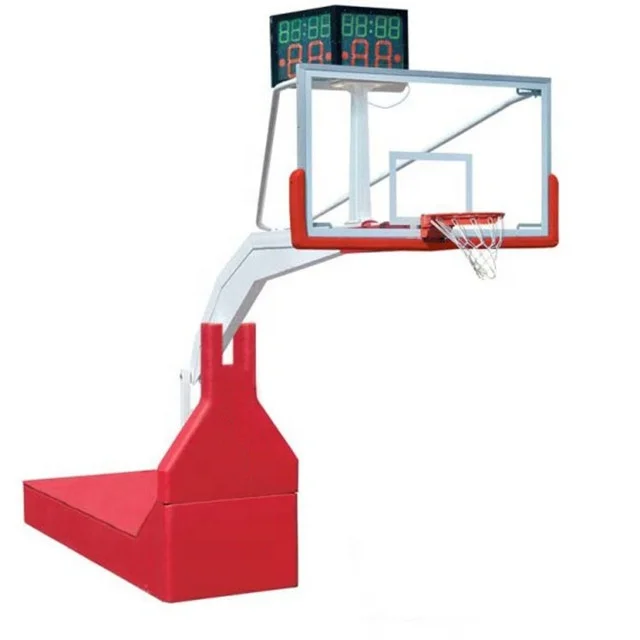 高さ調節可能な油圧式バスケットボールスタンド
