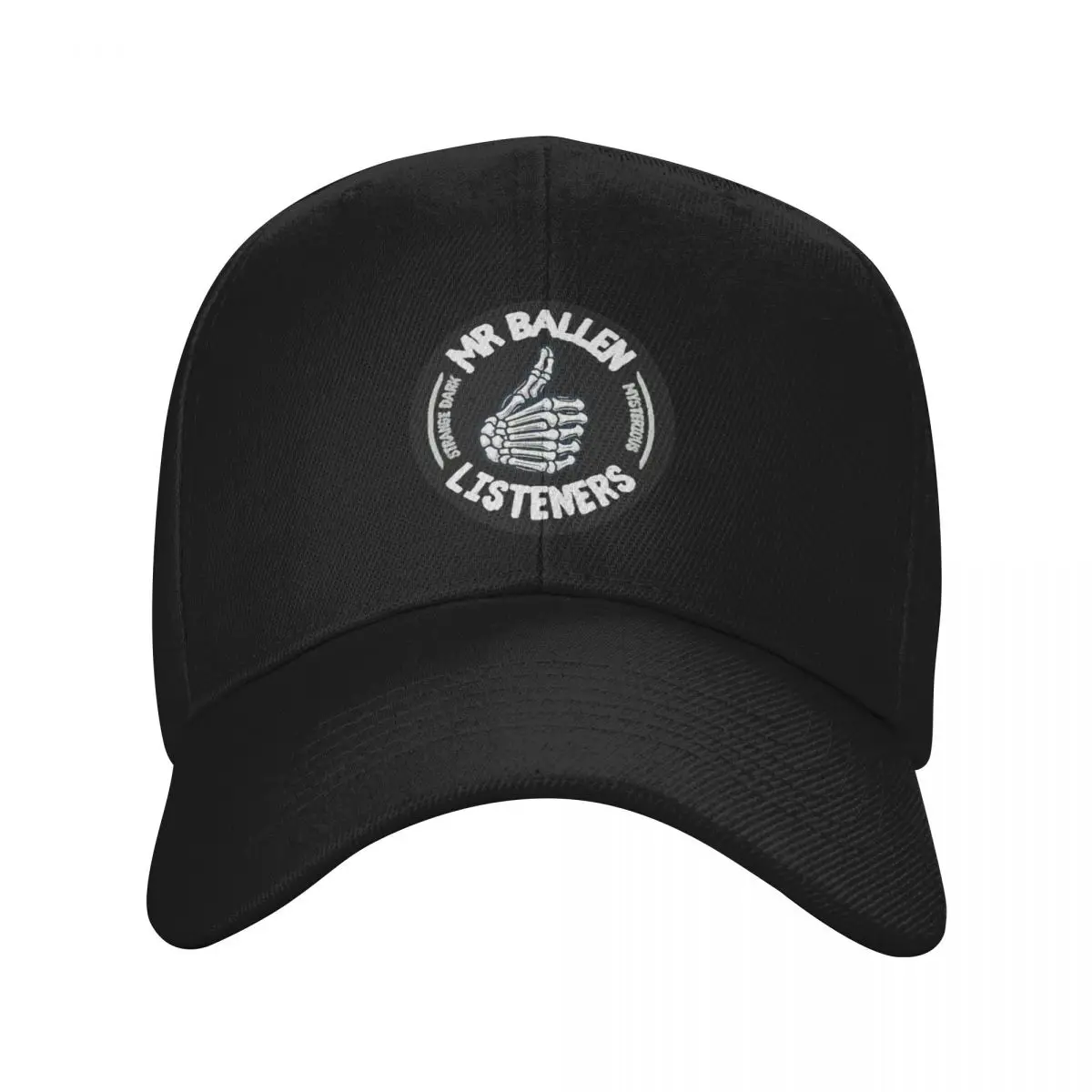 Fashion Mr Ballen Strange Dark Mysterious Listeners baseball cap Travel Hats