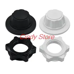 1set(Nut+Cap) Fan Blade Fixing Nut Universal Electric Fan Cover Protector Finger Child Guard Fixing Nut