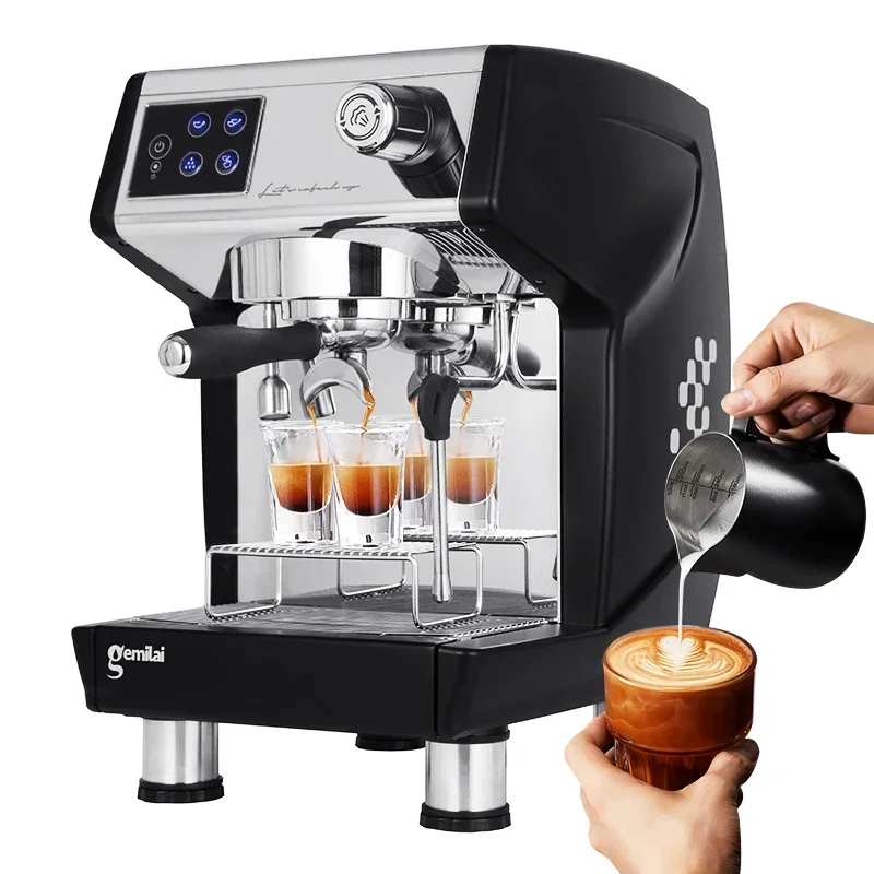 Gemilai CRM3200D Semi automatic industrial commercial espresso coffee machine for business