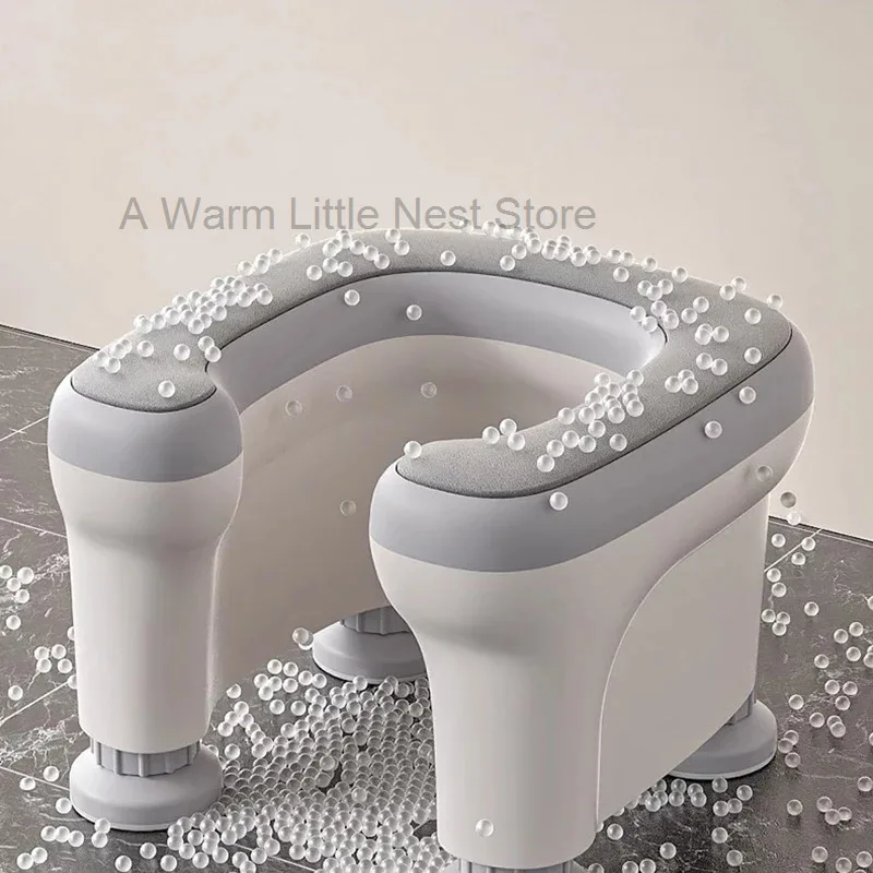 

Squatty Potty Shower Bathroom Chair Plastic Portable Squat Stool Elderly Medical Designer Space Saving Cadeira Home Furniture