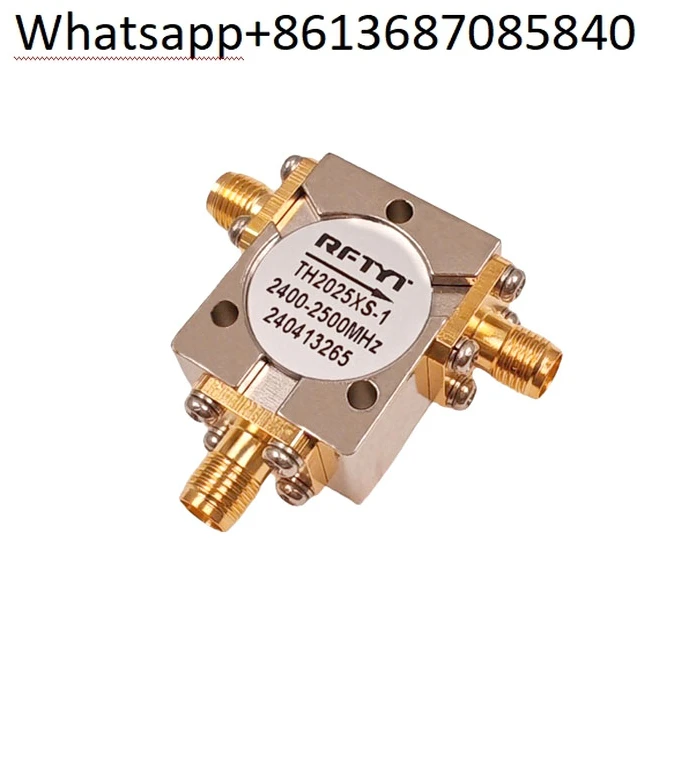 2.4G Coaxial Circulator SMA RF Ferrite Frequency 1.8-6.0GHz