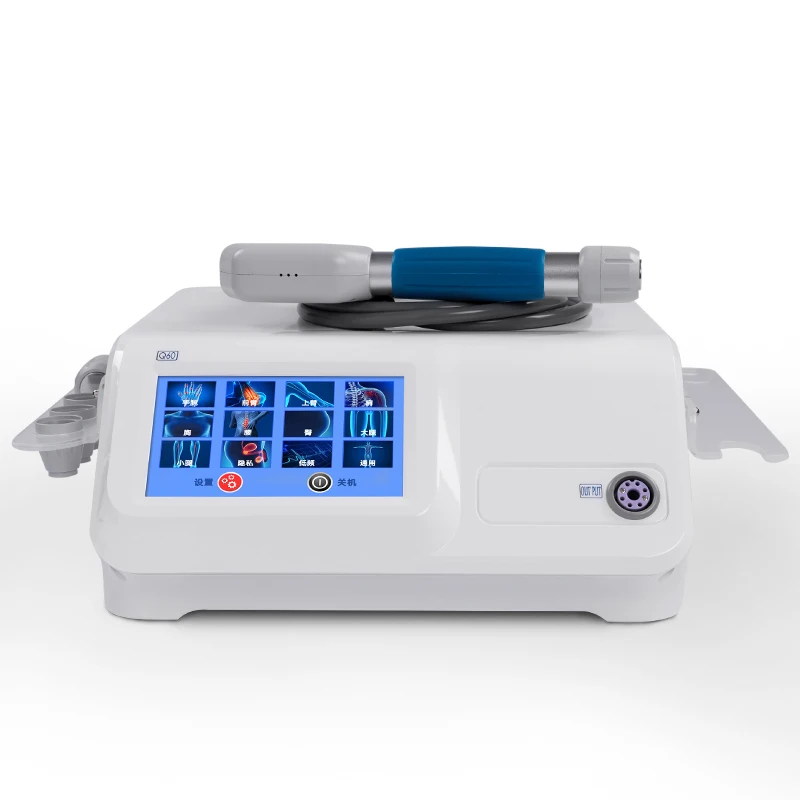 ESWT الفئة الأولى الهوائية آلة العلاج الطبيعي بالمستخدمين شعاعي صدمة لتخفيف الآلام لإصابات المفاصل ضعف الانتصاب