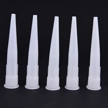 Boquillas universales para pistola de calafateo, boquillas de pegamento de vidrio y plástico, sellador de silicona, puntas para calafateo, herramientas de construcción para el hogar, 20 piezas