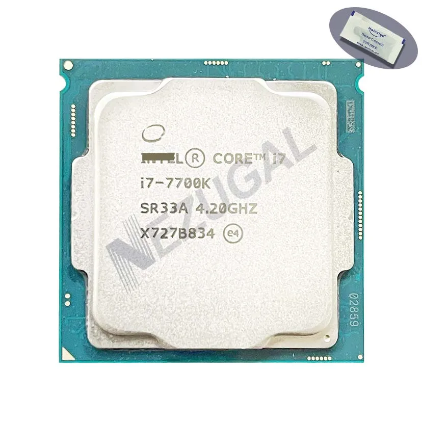 معالج CPU رباعي النواة ، ، I7 K ، SR33A ، حتى ، 8M ، 91W ، LGA1151