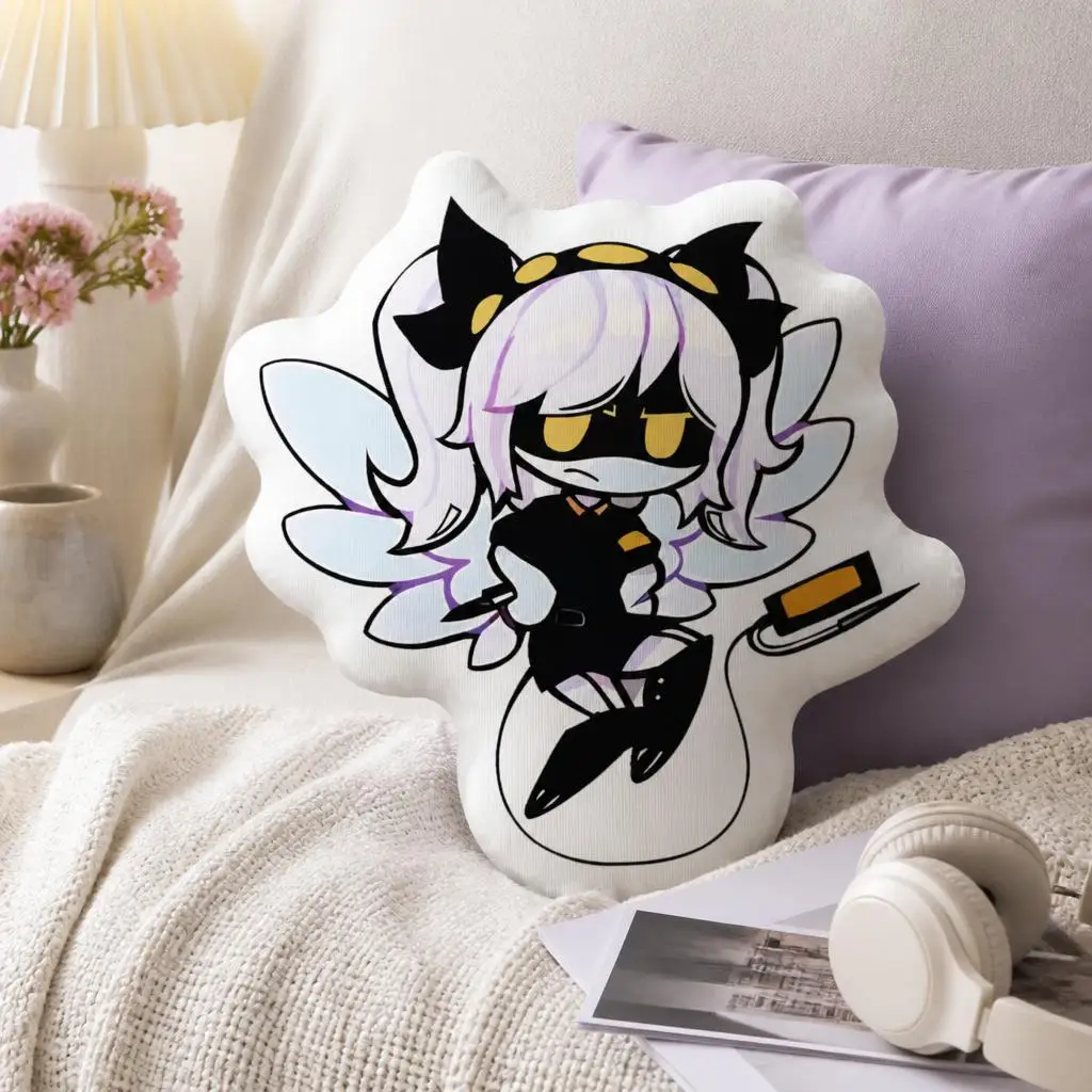 Murder Drones Cartoon J Plush Pillow Cushion Irregular Stuffed Throw Pillow Home Decor Gift Sofa Bed Couch