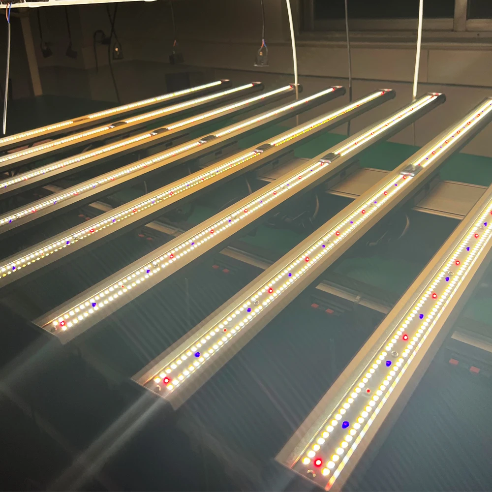 2025 アップグレード LED 成長ライトバー 1000 ワット高収量ダイオード LM301H evo フルスペクトル屋内植物温室野菜ブルーム用