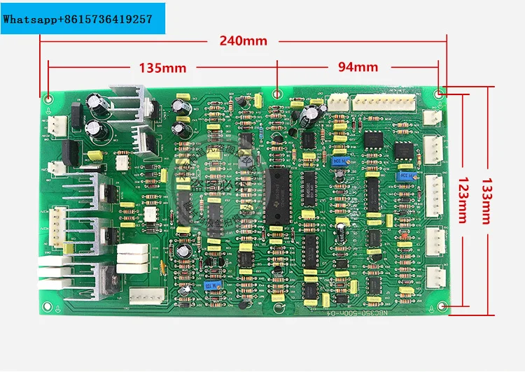 

IGBT single tube NBC-350 500 gas shielded welding wire feeding plate Carbon dioxide welding machine control wire feeding plate