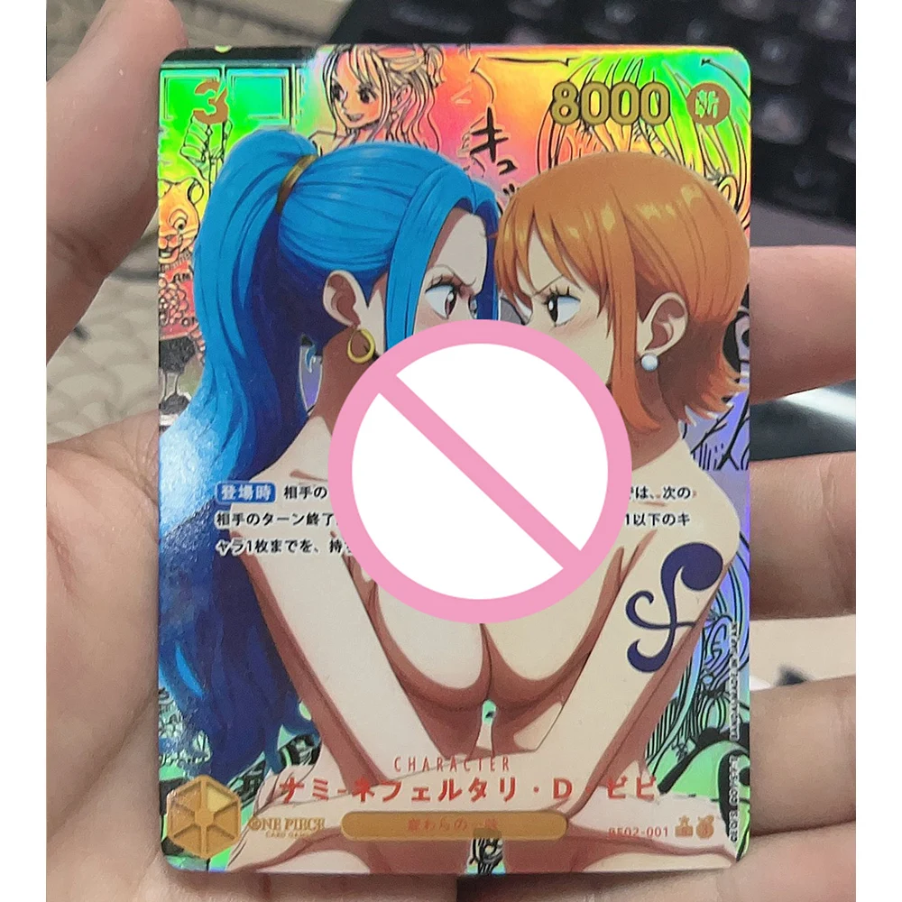 Tarjetas de colección DIY ACG One Piece Anime Nami Rebecca Perona Ulti Sexy Premium Flash juegos juguetes vacaciones regalos de cumpleaños