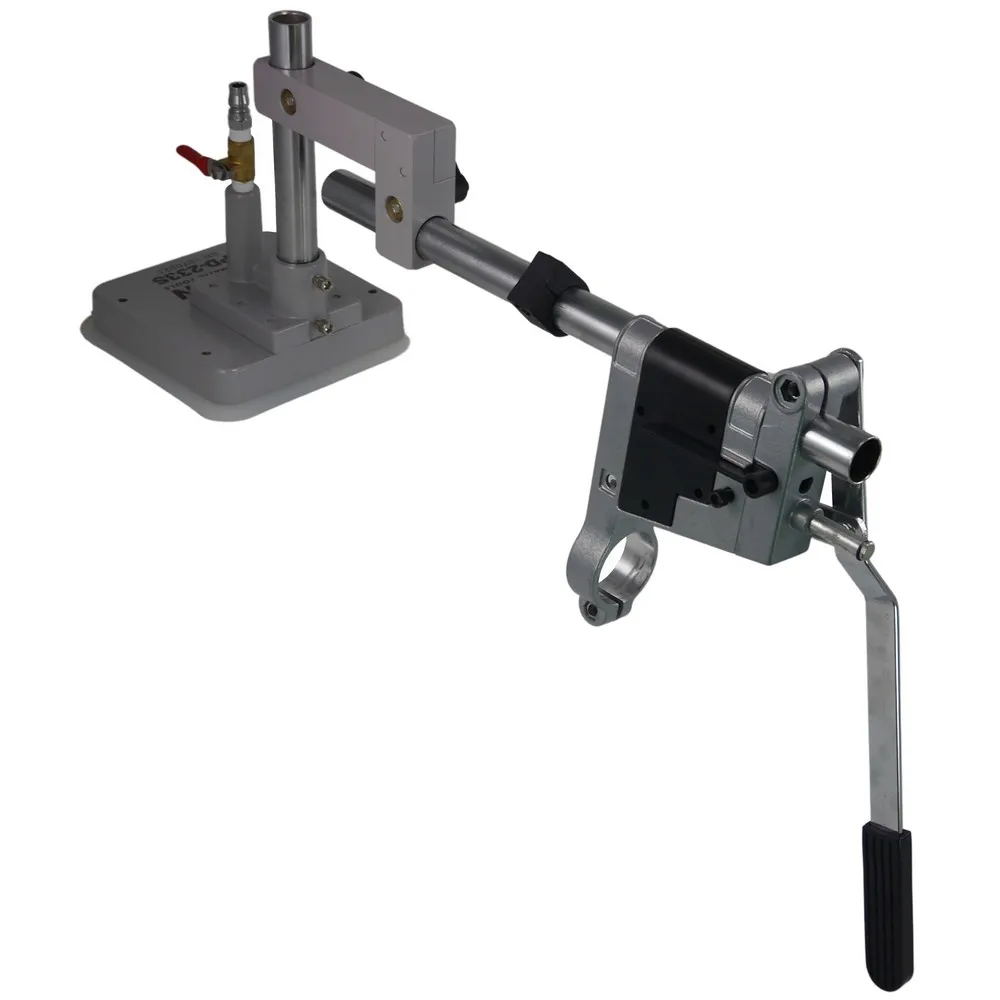 Suporte de broca vertical leve para face lateral com compressor de ar a vácuo