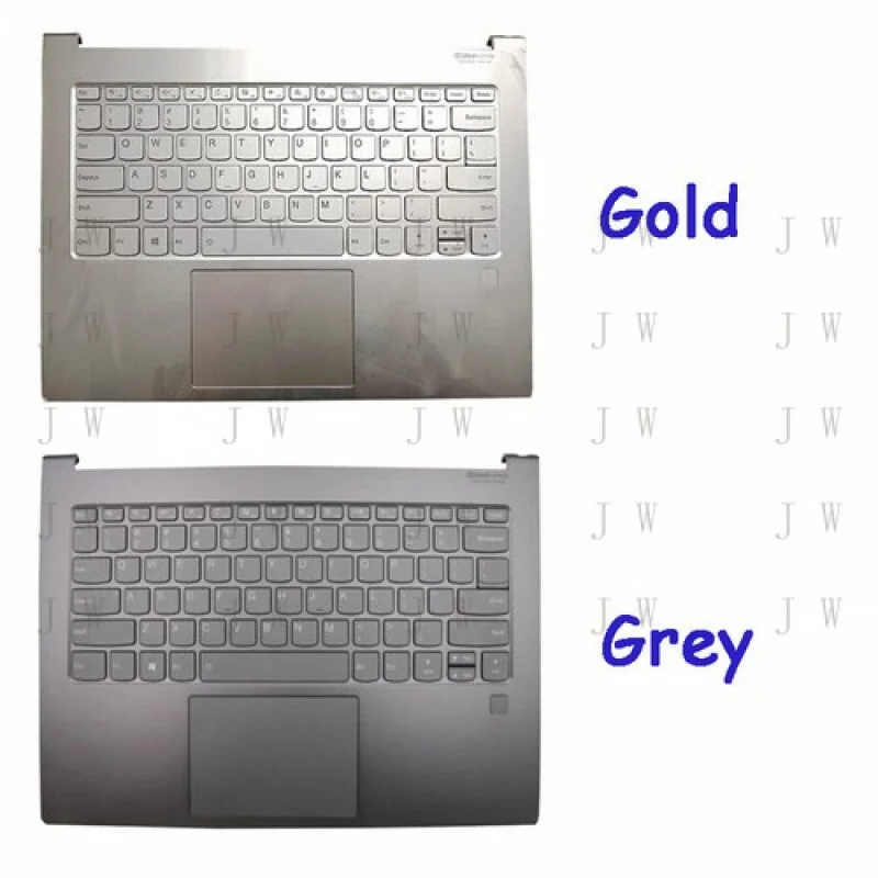 

Поручень DDZ с отпечатками пальцев клавиатуры для Lenovo Yoga C930-13IKB США золотой/серый