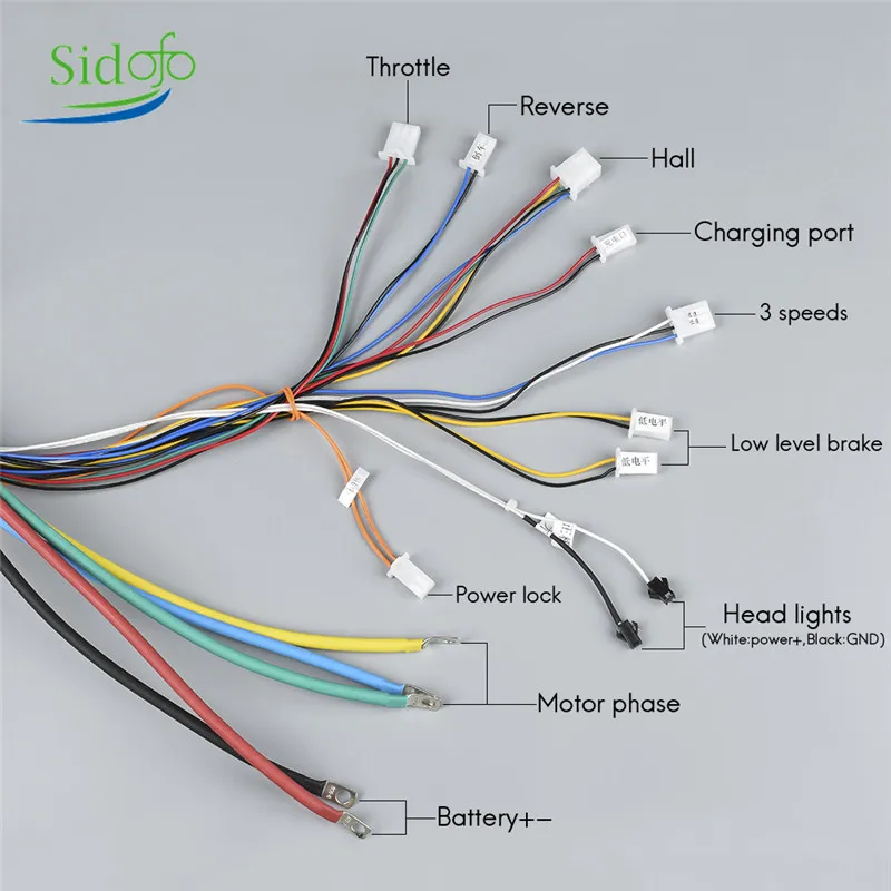 BLDC Brushless Motor Controller 60V/72V/120V 2000W/3000W/4500W/5000W Electric Bike Scooter Dual Mode Sensor Controller For Ebike