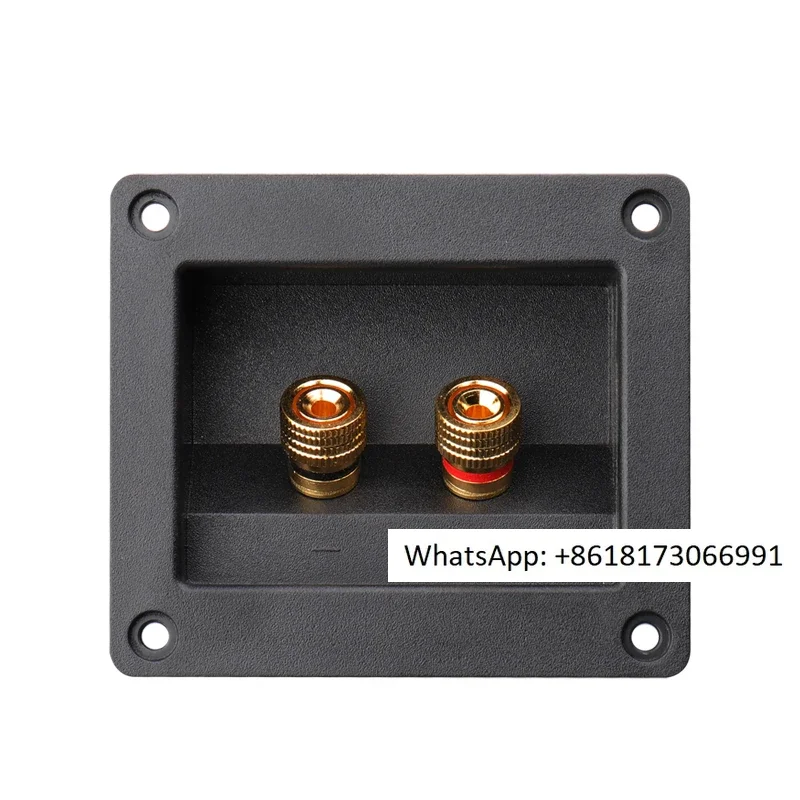 

5PCS The installation size of the 2-position audio junction box is 75mm in length and 55mm in width, with pure copper terminals