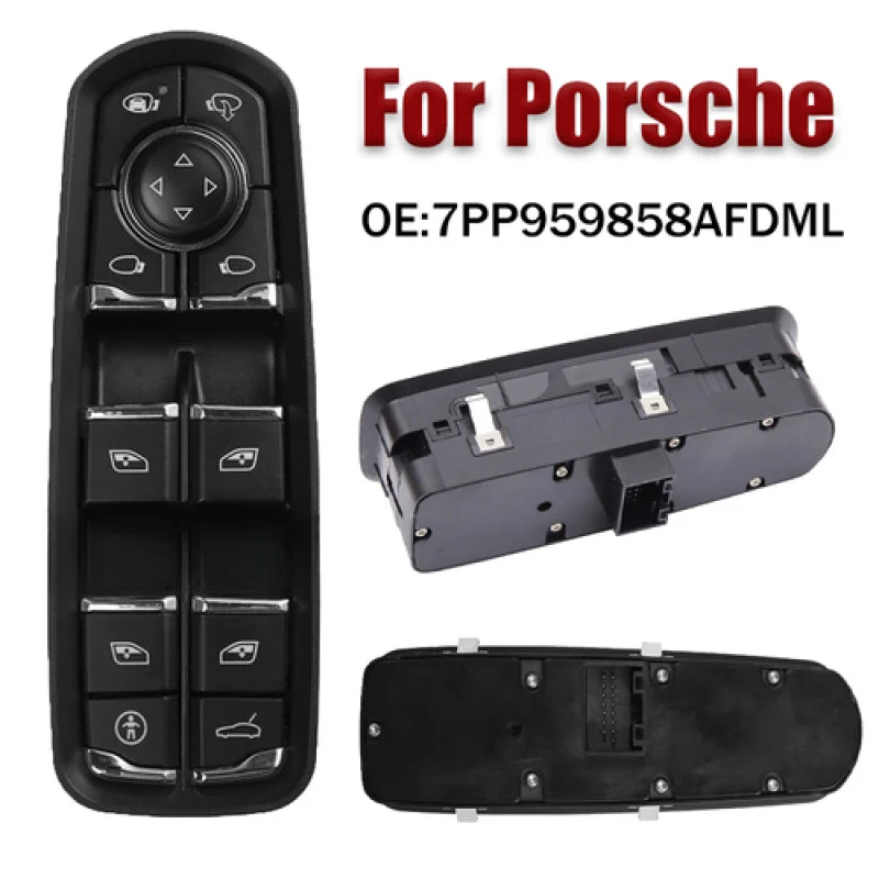 A+ ABS Car Window Control Switch 7PP959858AFDML For Porsche Panamera 2011-2015