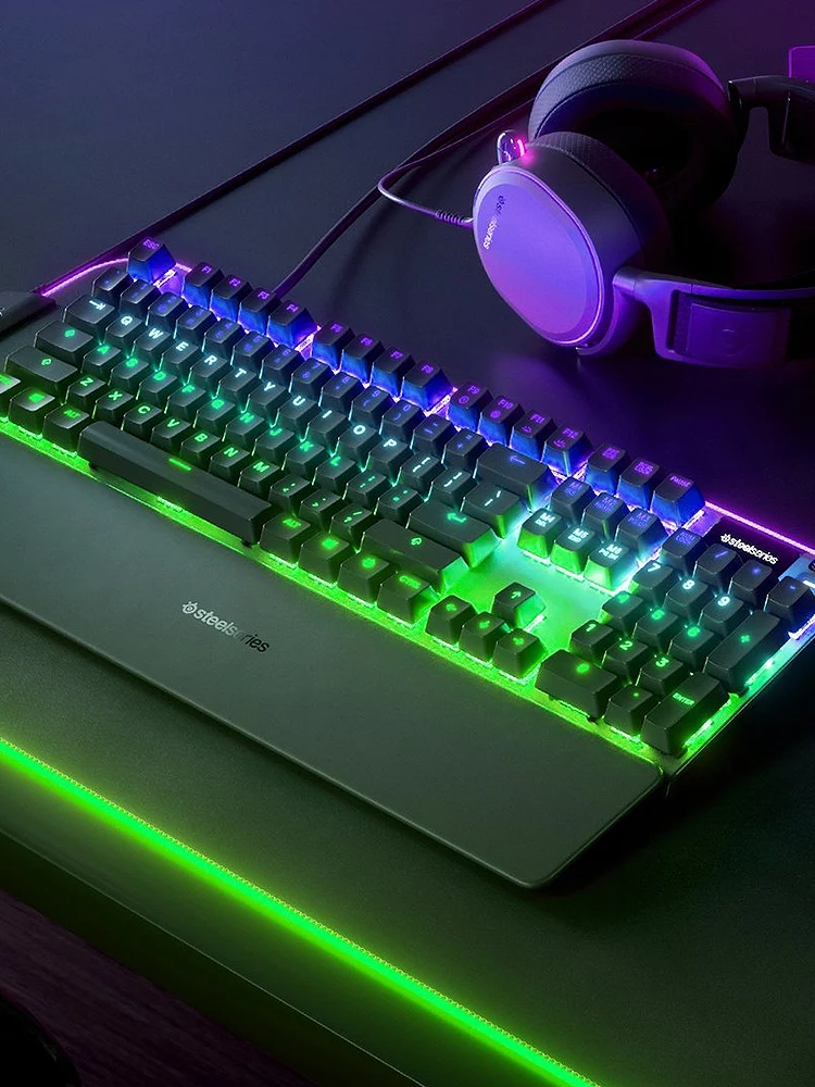 Imagem -04 - Teclado Mecânico Ajustável Retroiluminado sem Fio Steelseries Apex Pro Tkl 2023 Rgb