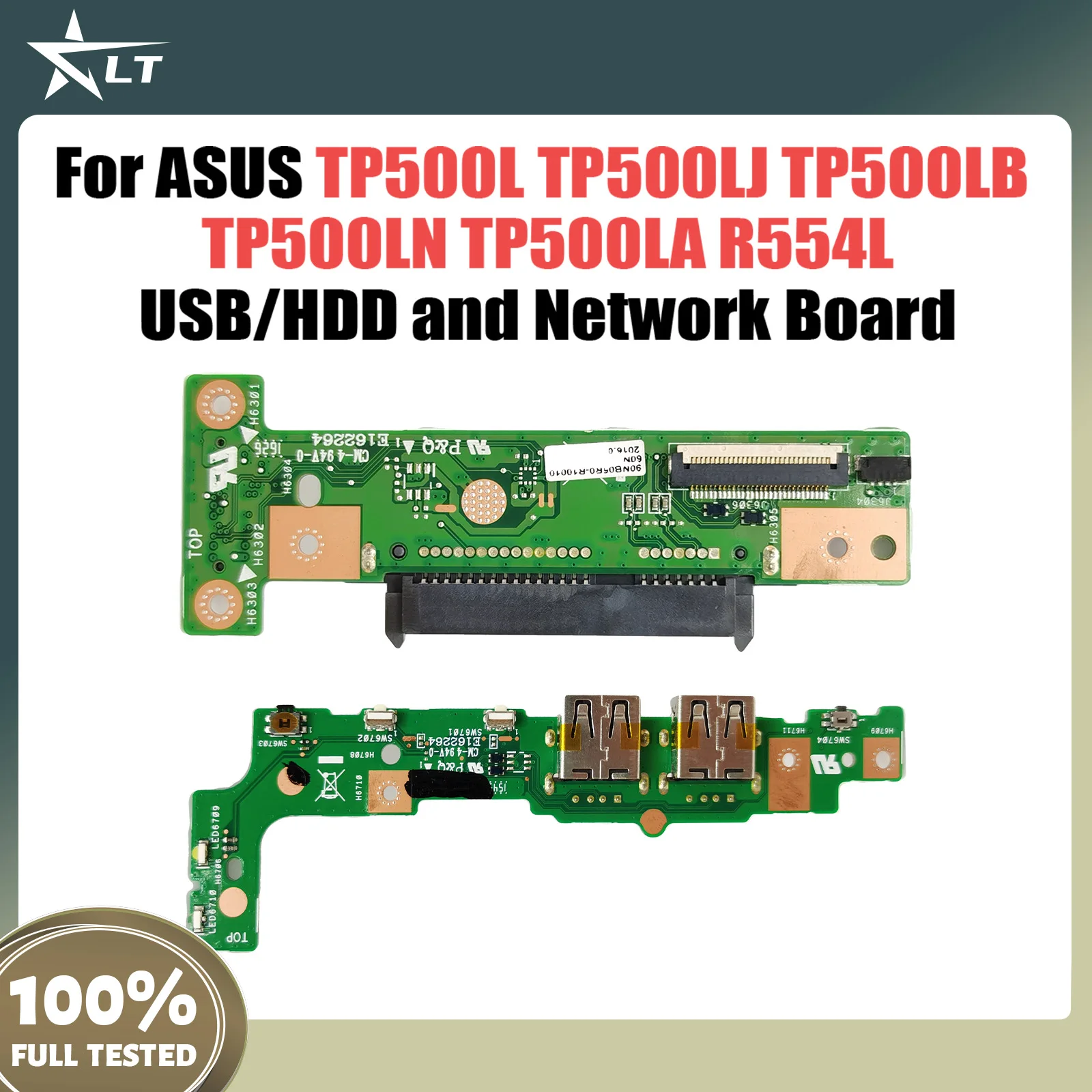 For ASUS TP500L TP500LJ TP500LB TP500LN TP500LA R554L USB/HDD Connector Board and Network board 100% Tested Fast Ship