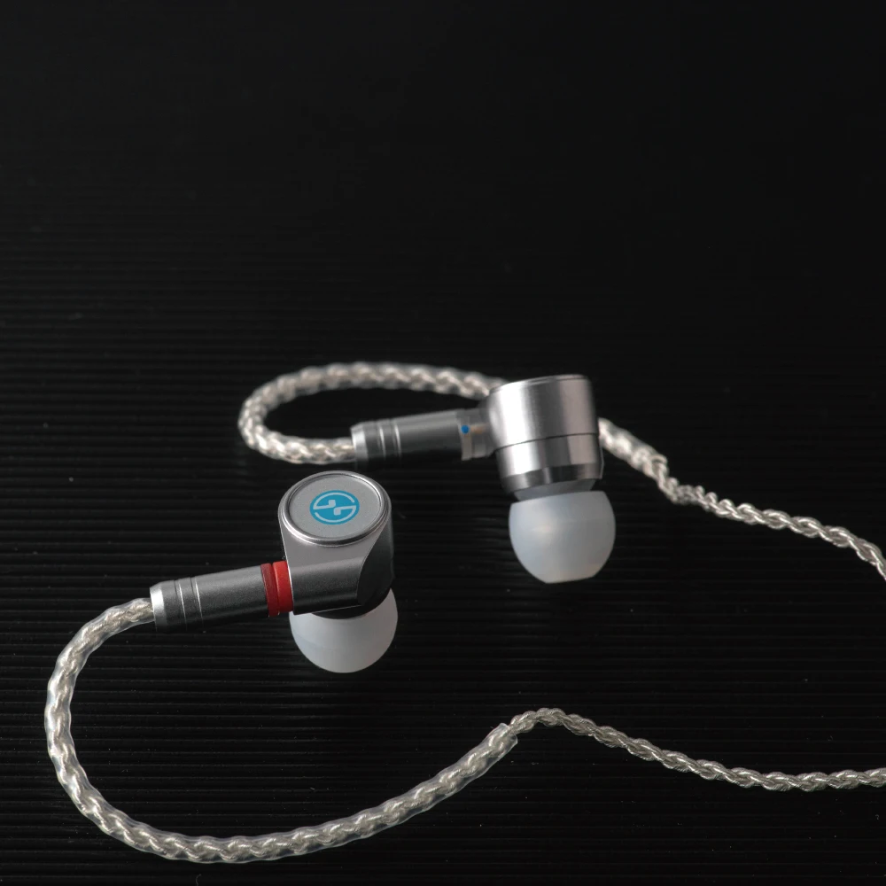 TINHIFI T2 DLC الصوت ياربود 10 مللي متر DLC الرائد الديناميكي دائرة شقة رئيس سماعة 2Pin موصل IEM مع كابل قابل للفصل