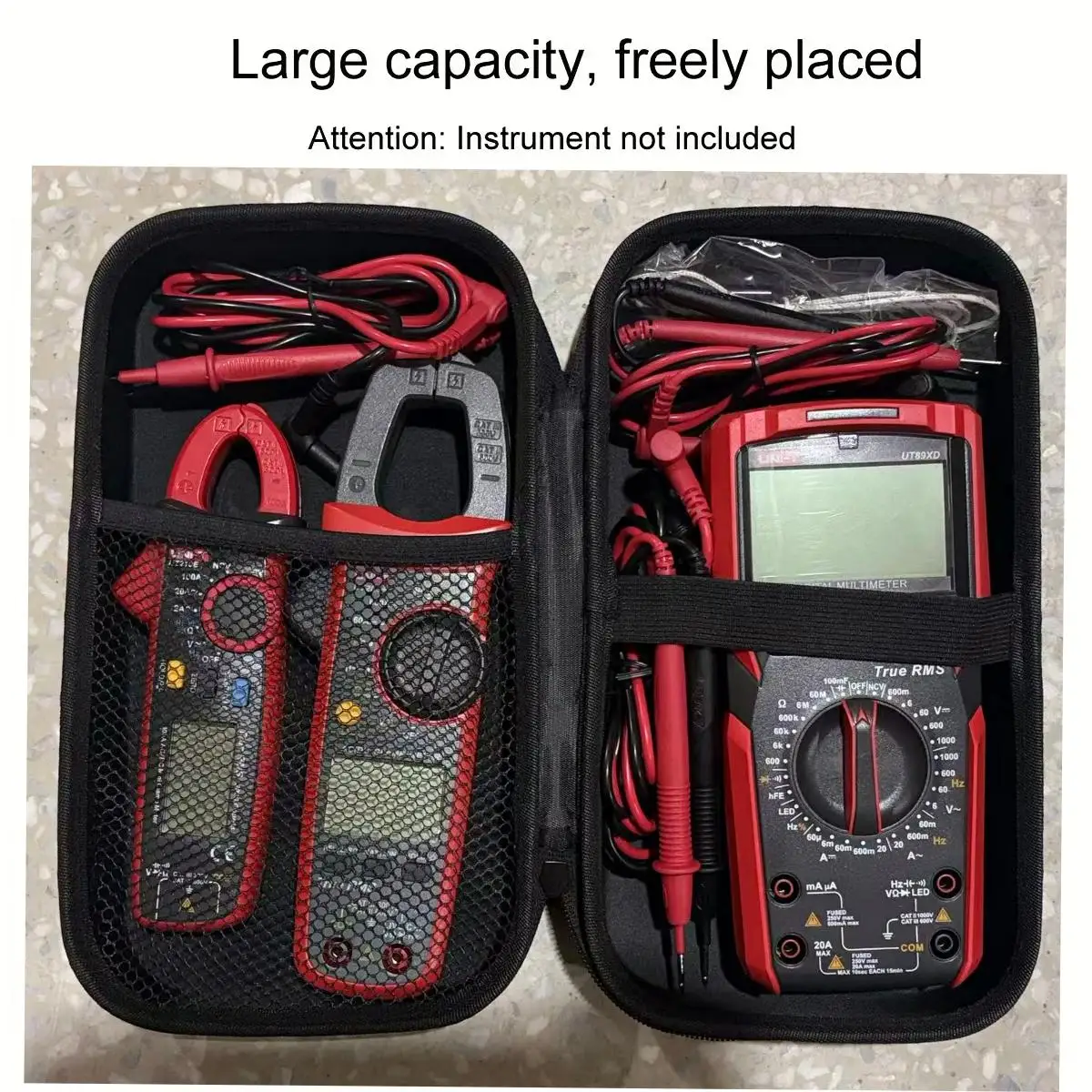UNIT Hard EVA Storage Bag Carrying Cover Case for UT89X UT204+ Digital Multimeter UTI160S UTI260B Thermal Imaging Camera
