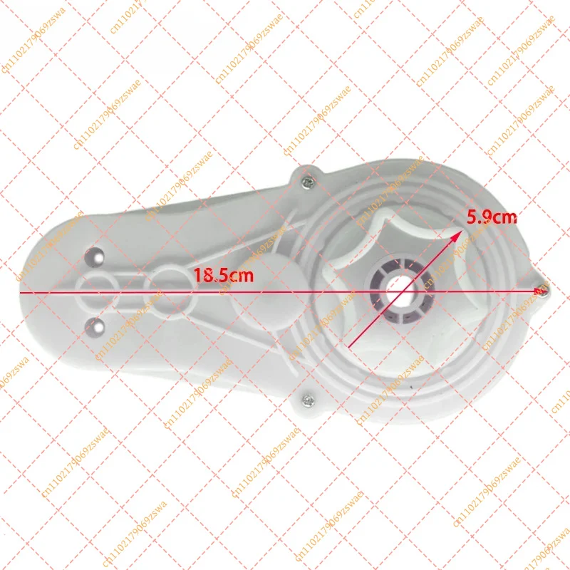 RS550 High Speed Drive Motor Gearbox for Kids Ride-on Car - 6V 12V 24V (4/5/6/10-Spline)