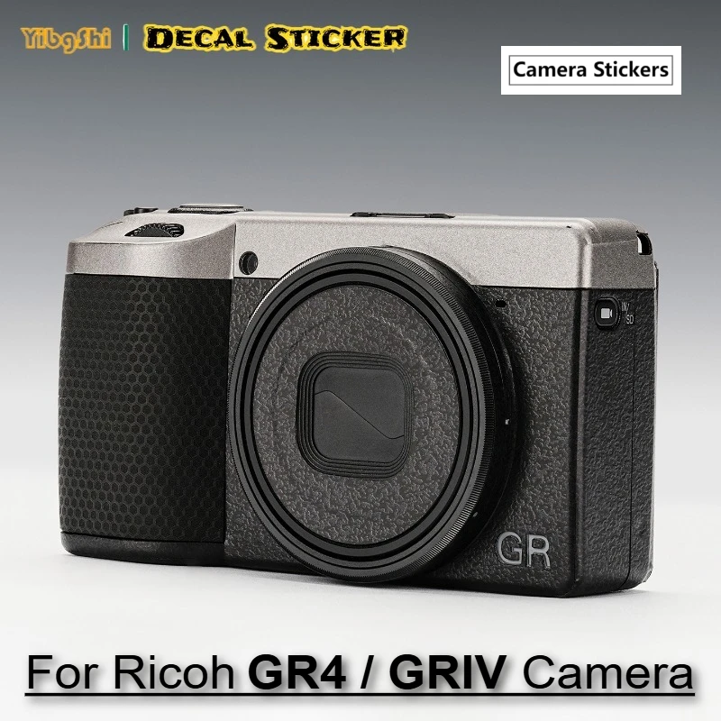 For Ricoh GR4 Camera Sticker GR 4 Protective Film Camera Skin For Ricoh GRIV Wrap Cover GR IV Camera Skin