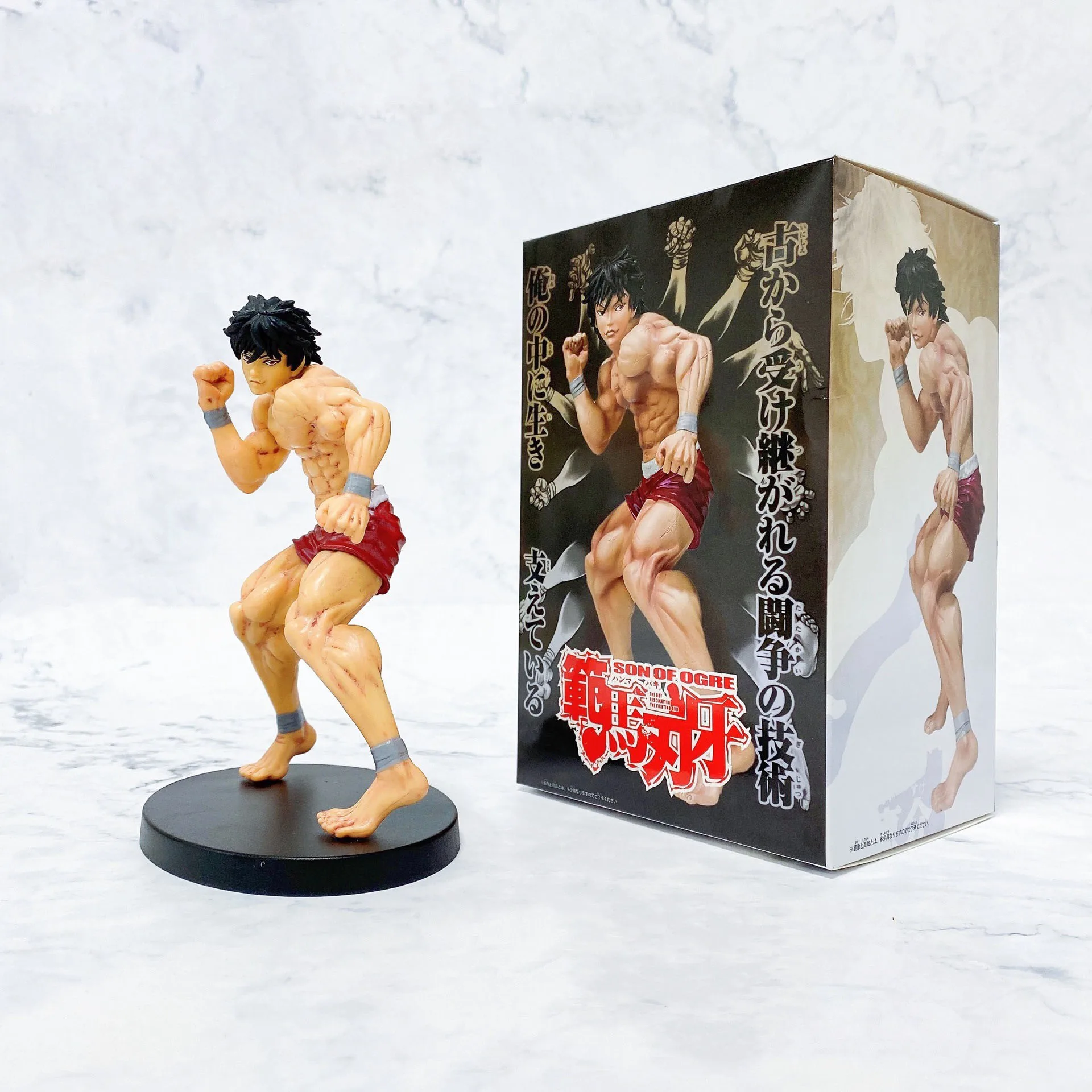 Animacja BAKI Hanma Baki Duel Orochi Doppo statua z pcv figurka Anime kolekcja figurek zabawki modele