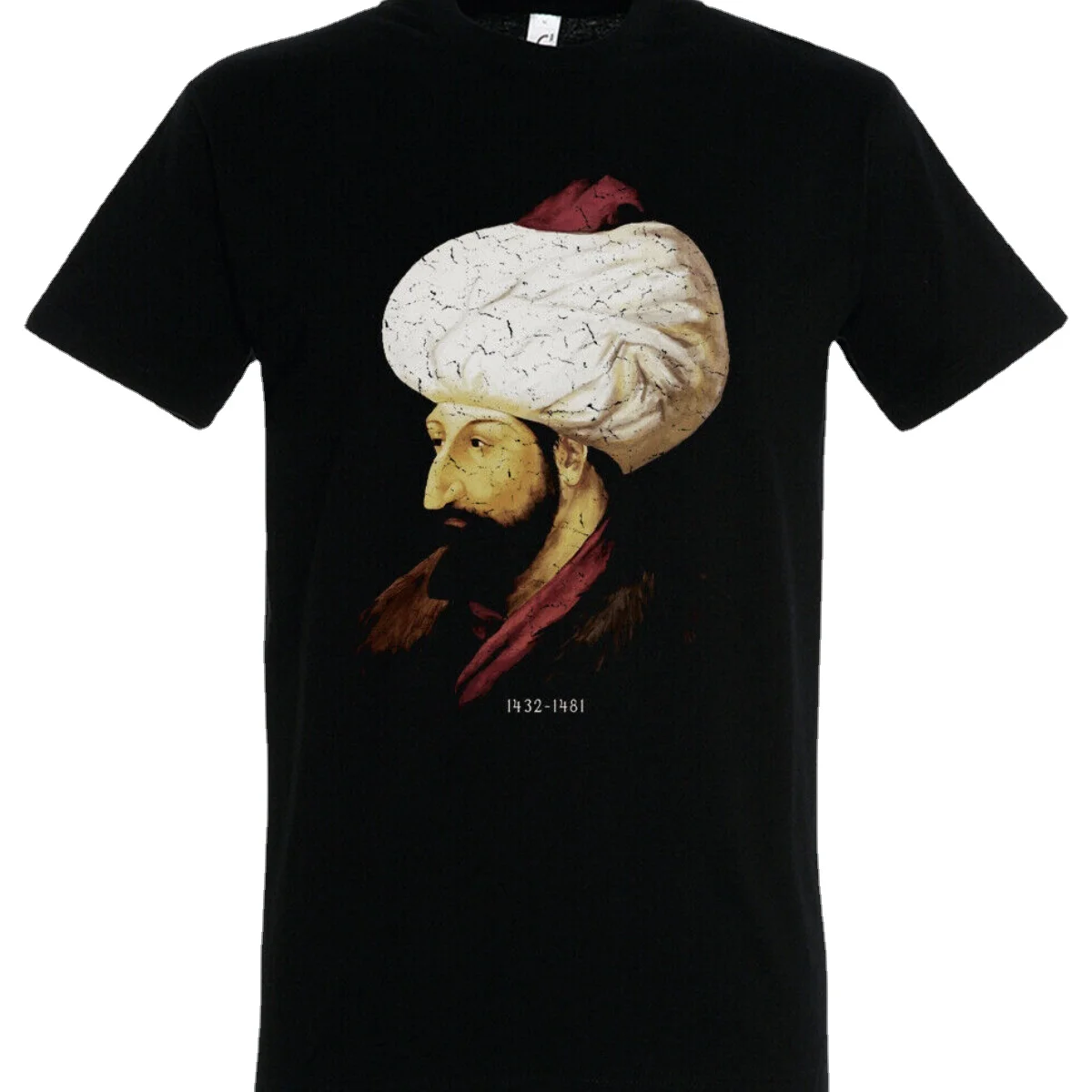 The Conqueror Ottoman Sultan Mehmed II Fatih T-Shirt. Summer Cotton O-Neck Short Sleeve Mens T Shirt New S-3XL