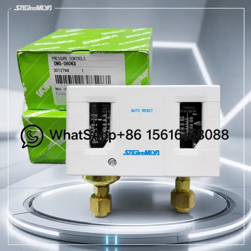Original Herumiya Pressure Controller Switch DNS-D306X DNS-D606XM XMM for Cold Storage Air Conditioner Refrigeration