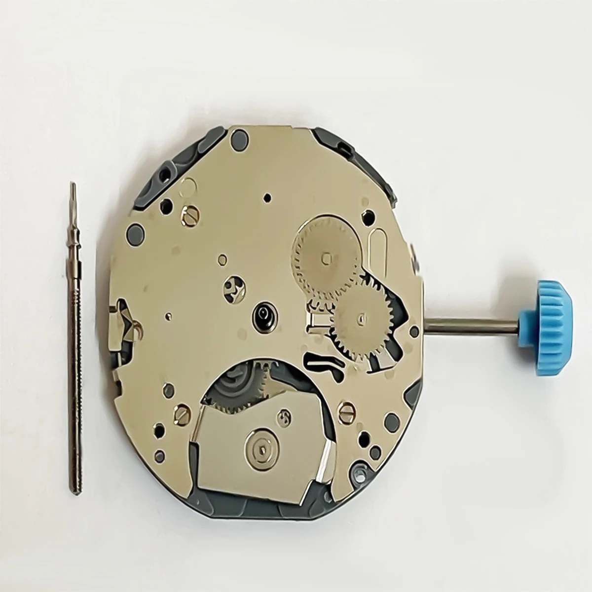 Movimiento de reloj de cuarzo multifunción para movimiento 6P29, piezas de reparación de relojes de 6 pines, accesorios con batería