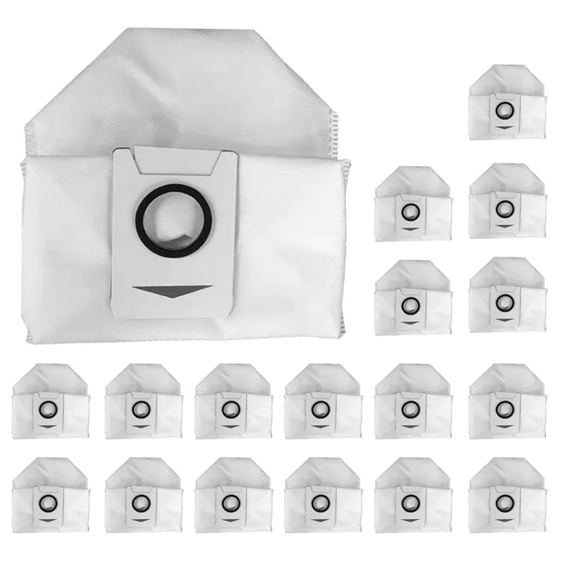 

16Pcs For ECOVACS DEEBOT X1 OMNI TURBO Robot Vacuum Cleaner Dust Bags Replacement Accessories Parts Kits
