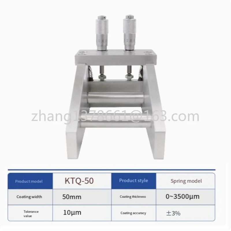 

Upgraded Adjustable Wet Film Preparer KTQ Paint Film Scraper Coater Paint High Precision Film Making Device
