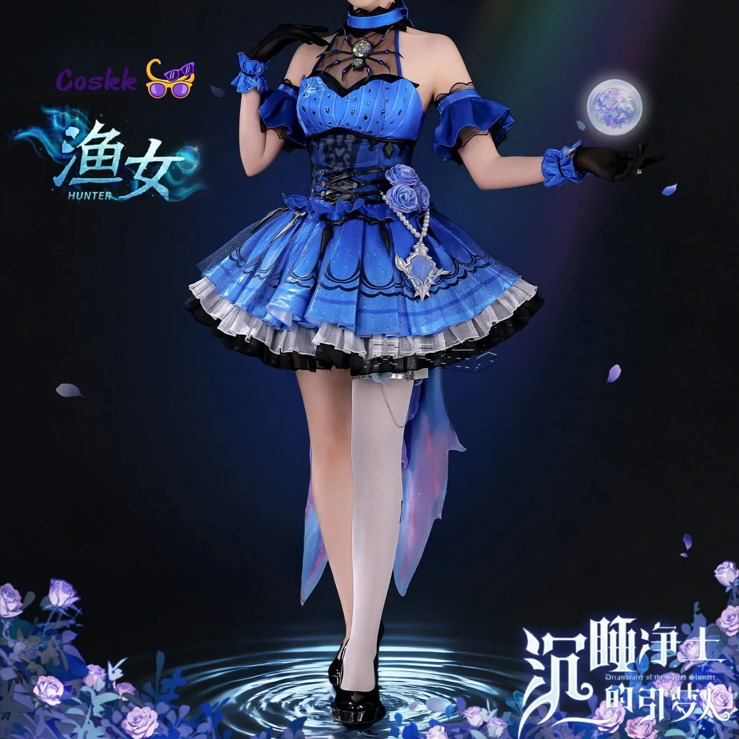 

Grace Cosplay Costume for Halloween Christmas Comic Exhibition Game Identity V Cute Woman Dress Newly XS-3XL Lolita Naiad