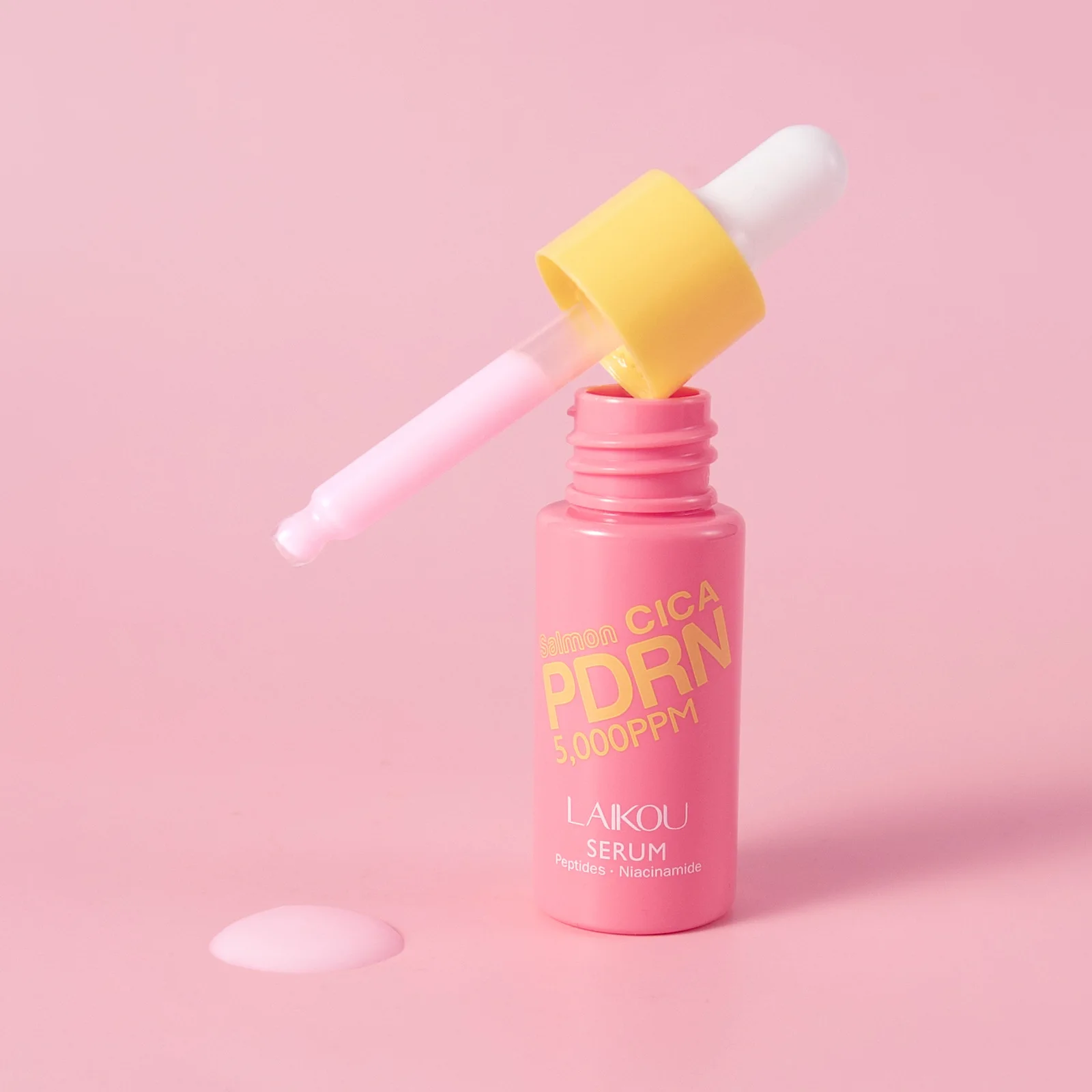 

LAIKOUPDRN Centella Asiatica Serum 17ml Hydrating Face for Sensitive Skin Moisturizing Repair Essence