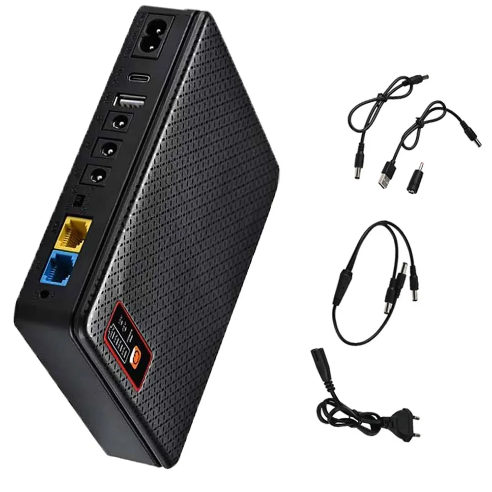 DC Uninterruptible Power Supply For Security Cameras / Routers / Optical Modems / Time & Attendance Systems / Network Bridges