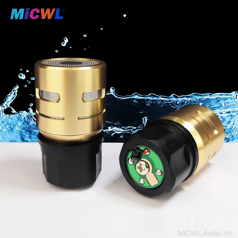 НОВЫЙ кардиоидный динамический микрофон, золотой капсульный картридж, сердечник для беспроводного проводного портативного устройства, совместимый BBS ABS Audio