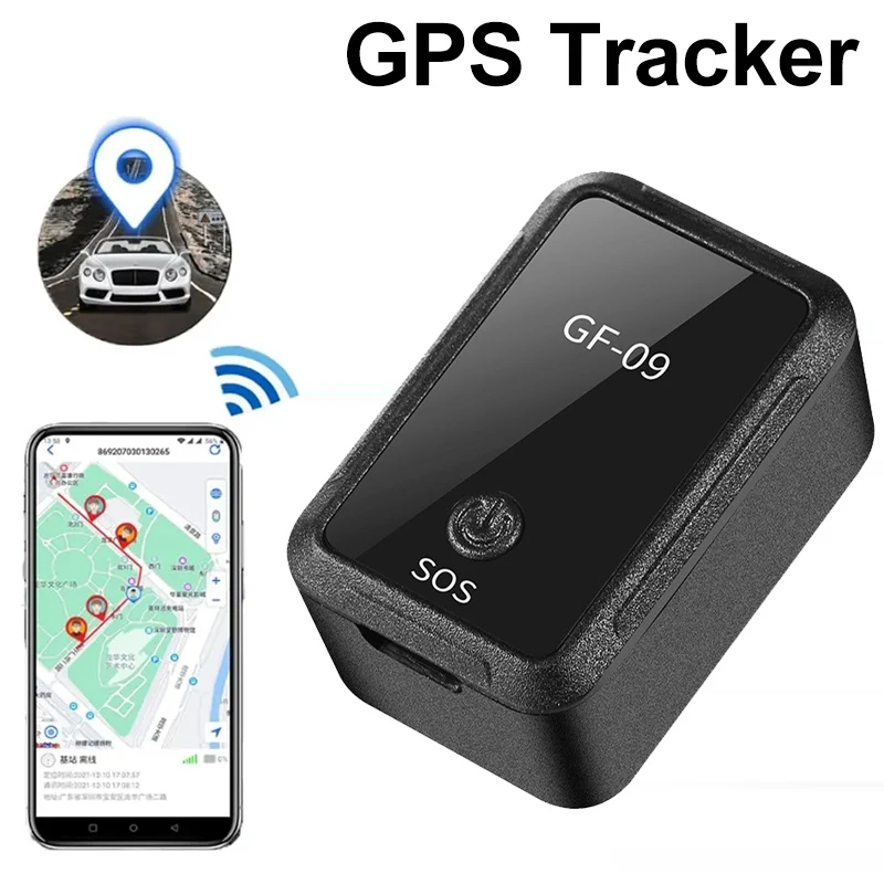 Mini GF09 GF22 GPS Car Tracker Real Time Tracking Anti Theft Anti Lost Locator Strong Magnetic Mount SIM Message Positioner