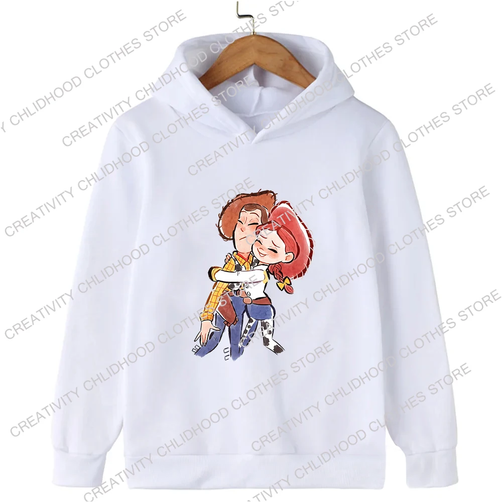 ToyStory-Sudadera con capucha de Disney para niño y niña, Jersey Kawaii de Bajo Lightyear, ropa informal de dibujos animados de Anime