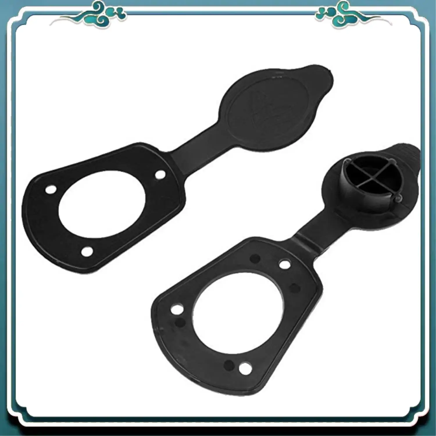 

Надежный 2-х предметный кронштейн для удочки, комплект прокладок и прокладок, подходит для держателя удочки заподлицо, аксессуары для рыбалки на каяке и лодке