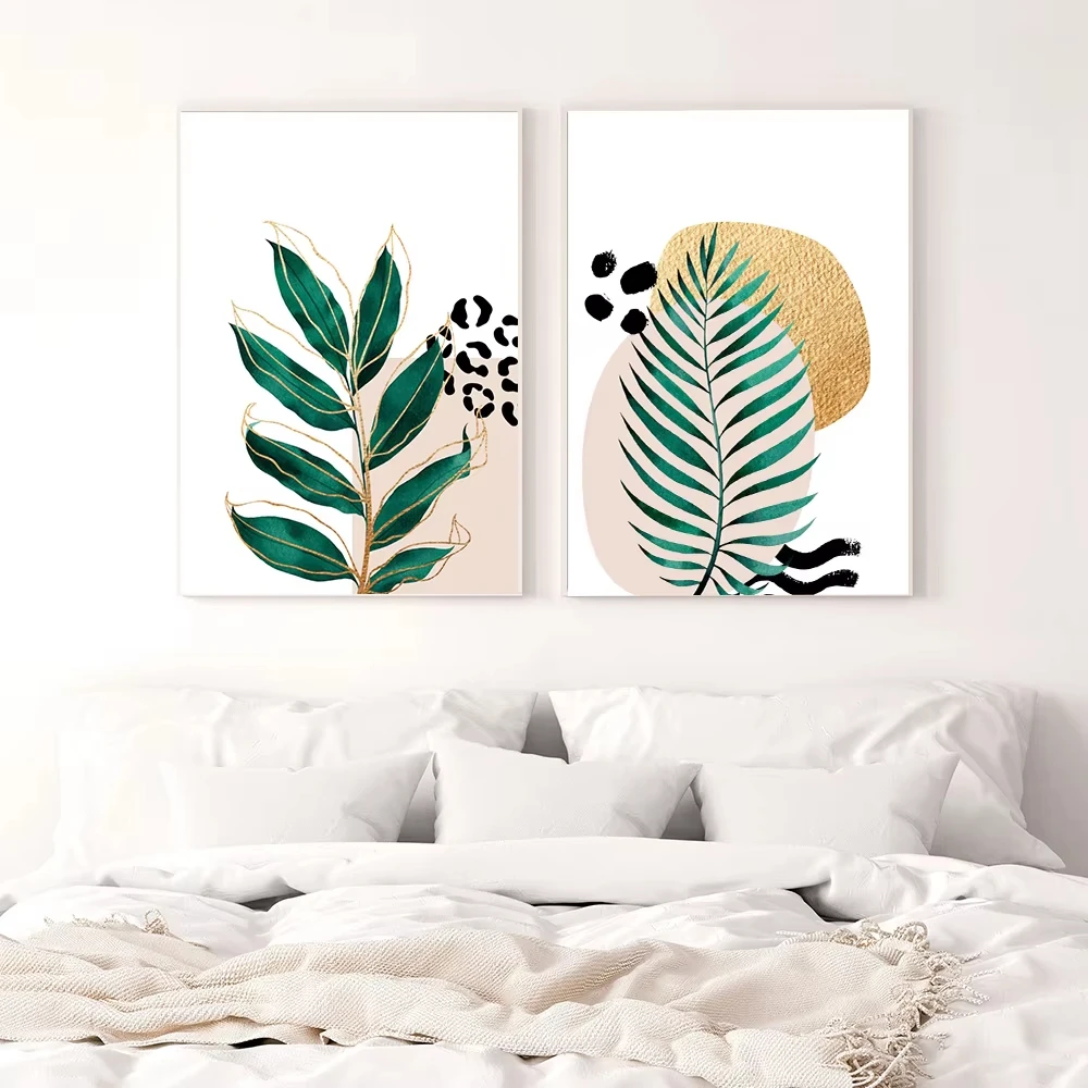 Plant Tropical Poster Printing Hello Sweet Cheeks Sitting Toilet Sign Wall Art Canvas Painting Bathroom Home Decoration Pictures