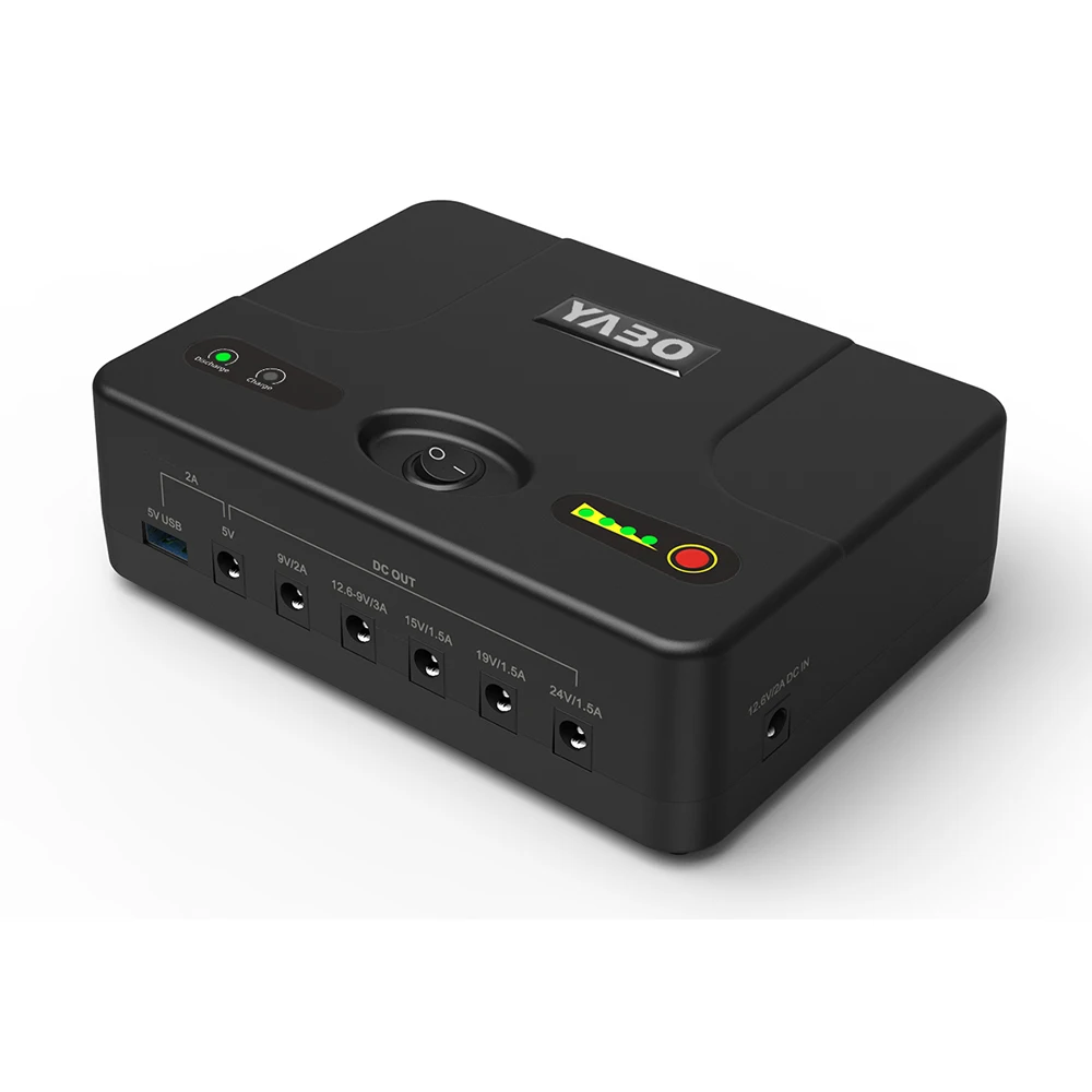 SL3402 Chinese Factories Smart Mini UPS Backup Lithium Battery for Computer and Wifi Router
