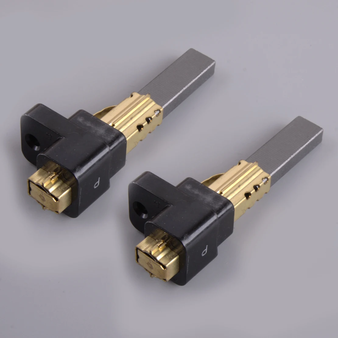 Imagem -02 - Suporte de Escova de Carbono Peças Peça de Reposição Adequada para Motor de Aspirador de pó 6.5x11x32 mm Novo