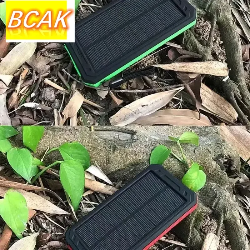 Universal Solar Power Bank 20000 Outdoor Camping Light Mobile Phone Multi-function Portable Large-capacity Mobile Power Supply B