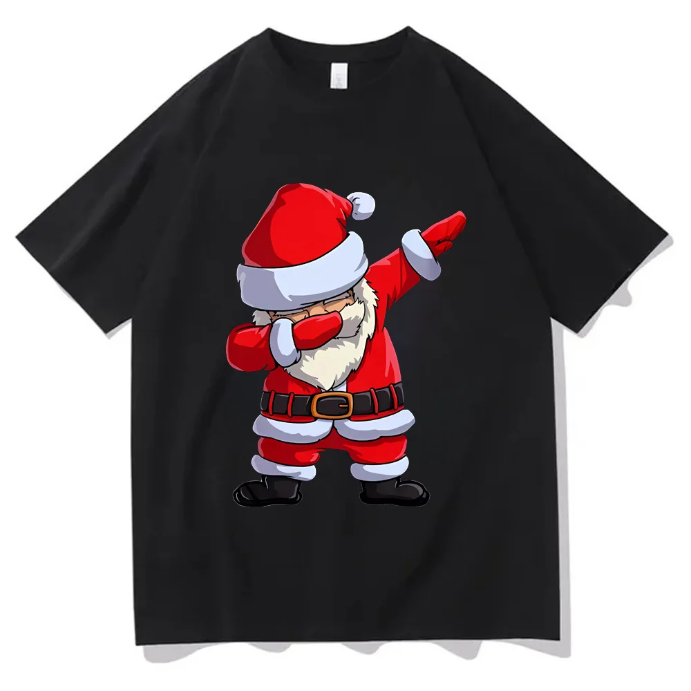 Christmas cotton top tees girl korean clothes Breathable women Vintage Retro t shirt women Breathable anime Digital 80s Trendy