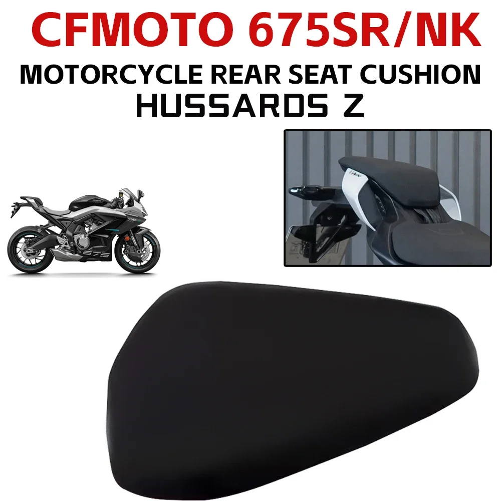 Für CF 675SR-R 675NK Motorrad Verstärktes, verdicktes und weiches Rücksitzkissen Moto Soft Sitzkissen Moto Zubehör