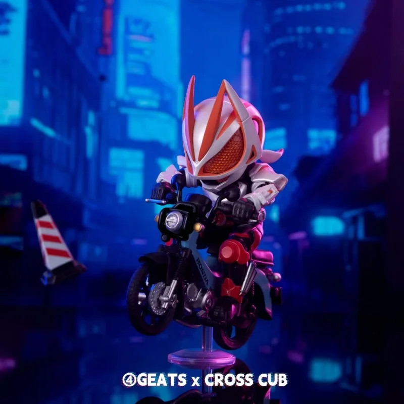 Authentic Bandai Bn Figure Q Series Kamen Rider × Car Blind Box Collaboration Motorcycle Model Toy