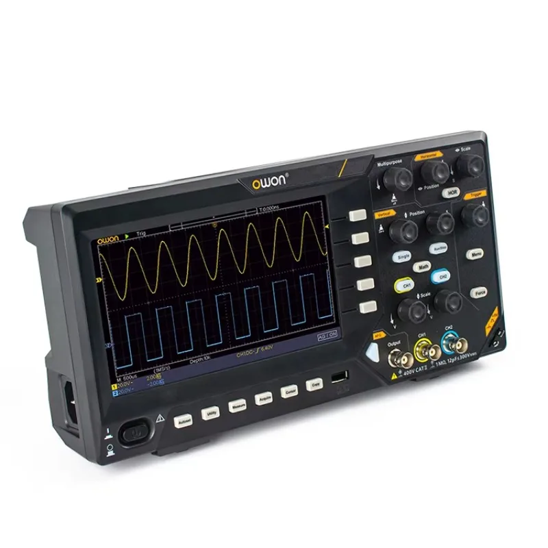 SDS220/SDS220S راسم الذبذبات الرقمي متعدد الوظائف |   مولد إشارة 200 ميجا هرتز، 1GS/s، 25 متر