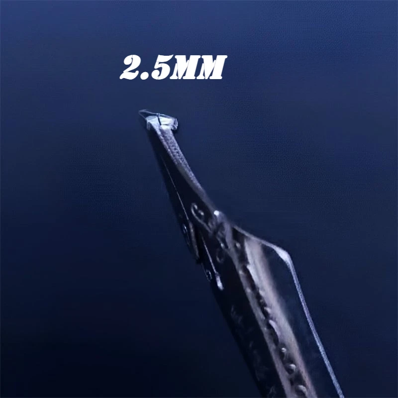 JOWO Hand-polished Double-layer Fountain Pen Nib Long Knife-ground Calligraphy 2.5mm Nib Artisan Quality Tip Silver Writing Nibs